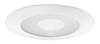 Juno Recessed Lighting 212-WH (212N-WH) 5" LED, Line Voltage Perimeter Frosted Lens Shower Trim, White Trim