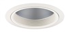 Juno Recessed Lighting 230CW-WH (230 CWWH) 6" Line Voltage, Economy A-Lamp Reflector with Baffle Trim, White Baffle, White Trim