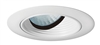 Juno Aculux Recessed Lighting 435NW-WH 3-1/4" Low Voltage Angle-Cut Baffle, White Baffle White Trim