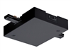 Juno Track Lighting TCLF21BL (TCLF21 BL) Trac-Master Current Limiting Feed, 1-Circuit, In-Line Feed, Black Color