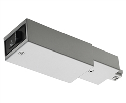 Juno Track Lighting TCLFM11SL (TCLFM11 SL) Trac-Master Current Limiting Feed, 1 Circuit, Mini End Feed, Silver Color