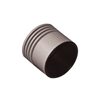 Juno TMCSNOOTSTN Track Lighting Miniature Cylinder Snoot Trac Accessory, Satin Nickel