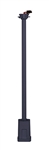 Juno Track Lighting TWLED-12-BL (TWLED 12IN BL) 12" Low Voltage Extension Wand for T252L Fixture, Black Color