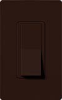 Lutron CA-3PSH-BR Claro 15A 3-Way Switch in Brown