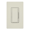 Lutron MA-PRO-LA Maestro Phase-selectable dimmer for LED, ELV, MLV and Incandescent lamp loads, Single Pole / 3-Way Dimmer in Light Almond