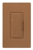 Lutron MA-PRO-TC Maestro Phase-selectable dimmer for LED, ELV, MLV and Incandescent lamp loads, Single Pole / 3-Way Dimmer in Terracotta