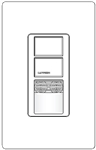Lutron MS-B202-TP Maestro Dual Technology ultrasonic and Passive infrared Occupancy sensor for Dual Circuit in Taupe
