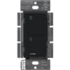 Lutron PD-6ANS-BL Caseta Wireless 720W Incadescent/ Halogen/ ELV, 720VA MLV, 6A LED/ Fluorescent, Neutral-Wire Switch, Black