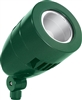 RAB HNLED26VG 26W LED Bullet Narrow Spotlight, 5000K (Cool), No Photocell, 2272 Lumens, 67 CRI, 120-277V, 2H x 2V Beam Distribution, Standard Operation, DLC Listed, Verde Green Finish