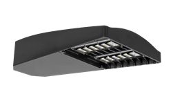 RAB LOT2T160/480/D10/HS 160W LED LOTBLASTER Area Light, No Photocell, 5000K (Cool), 12986 Lumens, 72 CRI, 480V, Type II Distribution, Dimmable, House Side Shield, Bronze Finish