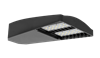 RAB LOT3T65Y/D10/BL 65W LED LOTBLASTER Area Light, No Photocell, 3000K (Warm), 6719 Lumens, 120-277V, Type III Distribution, Dimmable, Bi-Level, Bronze Finish