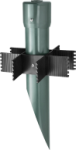 RAB MP19VG Mighty Post 19" PVC Mounting Post for Landscape Lighting, Verde Green