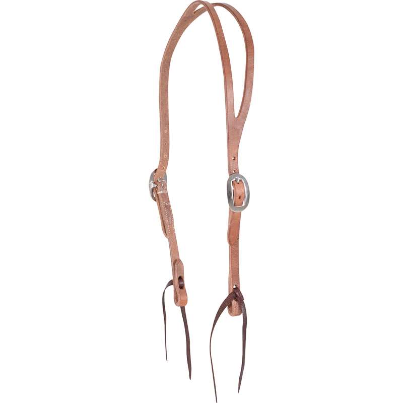 Martin Saddlery Harness Split Ear Headstall 5/8-inch Thick with 2 Buckles