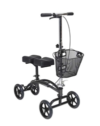 Steerable Knee Walker Steel Frame with 8 Inch Casters by Drive Medical