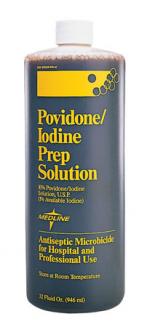 Povidone Iodine Solutions  Pint  Qty. 24