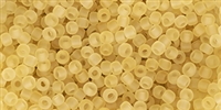 11/0 Toho 11TOREPF5002F  Recycled Glass Round - Matte Transparent Brown Seed Beads - 10 Grams
