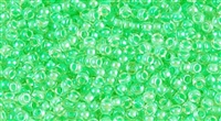 15/0 15RR1120 ICL Luminous Mint Green Miyuki Rocailles 10 Grams
