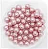581006PWDROS - 6mm Swarovski Crystal Powder Rose Pearls - 10 Count