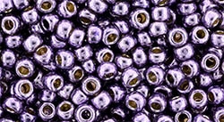 Toho 8/0 Round 8TOPF579 - Permafinish - Galvanized Pale Lilac - 10 Grams
