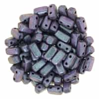 CzechMates Bricks 3x6mm - CZB-94102 - Polychrome - Orchid Aqua - 25 Pieces
