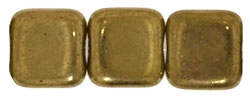 Czech Cubes - 4mm - CZC4-90215 - Bronze - 25 Count