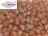 CZSBB-00030-22570 - Spiky Button Beads - Matte Crystal Full Celsian - 25 Beads
