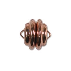 Magnetic Rose Gold Plated 11x11mm Clasp