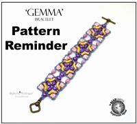BeadSmith Exclusive Gemma Bracelet Pattern Reminder
