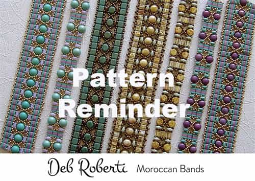 Deb Roberti's Moroccan Bracelet Pattern Reminder
