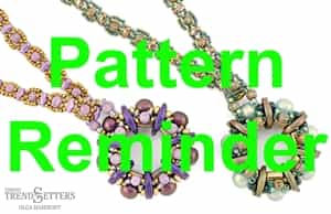 Starman Windflower Necklace Pattern Reminder