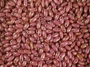 Red Luster Czech Rizo Seed  Beads - 8 Grams