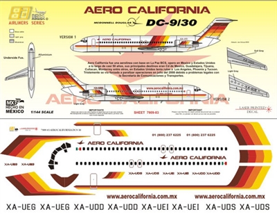1:144 Aero California Douglas DC-9-30