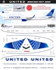 1:144 United Airlines  Boeing 757-300