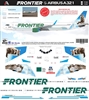 1:200 Frontier Airlines Airbus A.321NEO  "Crocket the Racoon"