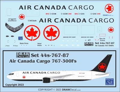 1:144 Air Canada Cargo Boeing 767-300ERF