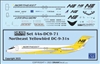 1:144 Northeast ('Yellowbird' cs) Douglas DC-9-30