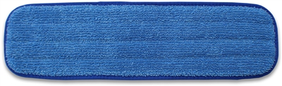 Microfiber Mop Pad 36" Blue Binding