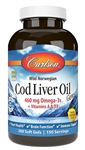 carlson labs cod liver oil gems lemon 300 gels