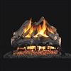 Real Fyre American Oak 18-in Gas Logs with Burner Kit Options
