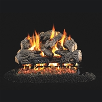 Real Fyre Charred Northern Oak 30-in Logs Only
