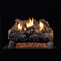 Real Fyre Evening Fyre Charred 16/18-in Vent-Free Gas Logs with G18 Burner Options