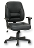 Black Leather Computer Chair