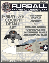 1/48 F-4B/N,J/S Cockpit Detail Set
