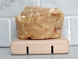 Peaches and Cream Hand Milled Hippy Soap - Whole Muffin 150 g (5.3 oz)