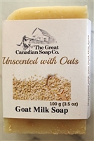 Oatmeal Unscented Goat Milk Soap - 100 g