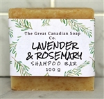 Lavender & Rosemary Goat Milk Shampoo Bar - 100 g