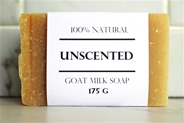 Unscented Goat Milk Soap - Extra Large Bar 175 g