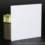1/8" x 12" x 24" White Polycarbonate, UV Resistant Lexan Sheet
