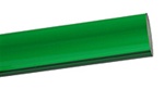 1/4" DIA x 11 7/8" Long Extruded Acrylic Rod: Transparent Green