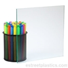 1/4" x 24" x 24" - Glass Green Transparent Plexiglass Acrylic Sheet - #3030
